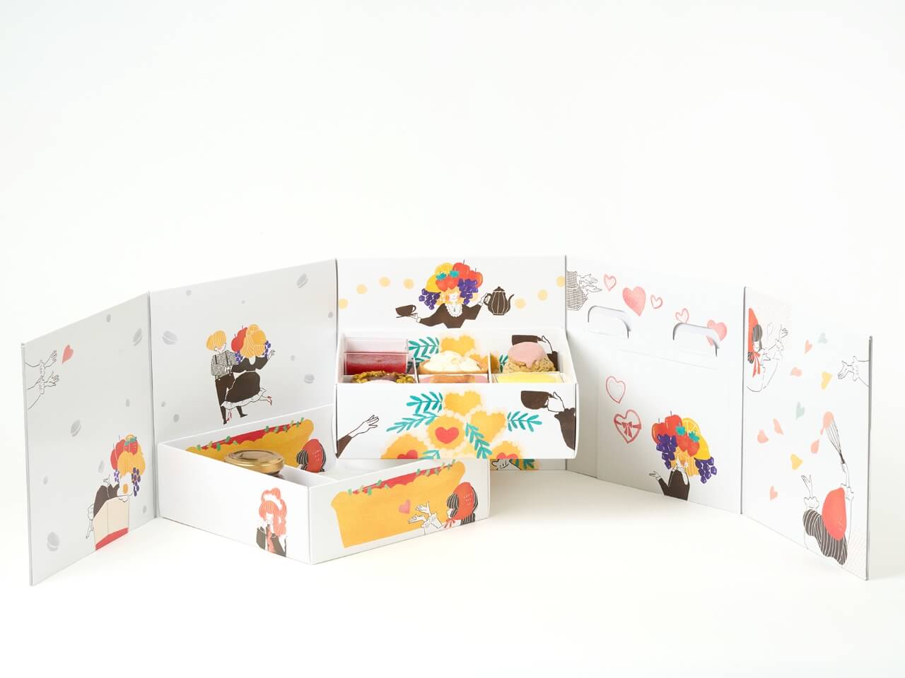 kirary couleur party お一人用アフタヌーンティーセット