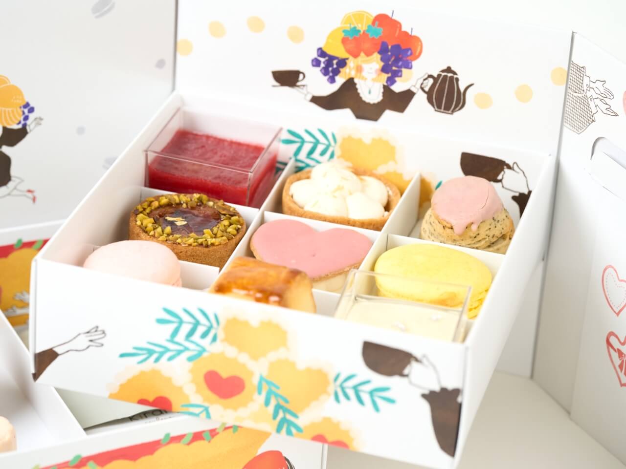 kirary couleur party お一人用アフタヌーンティーセット