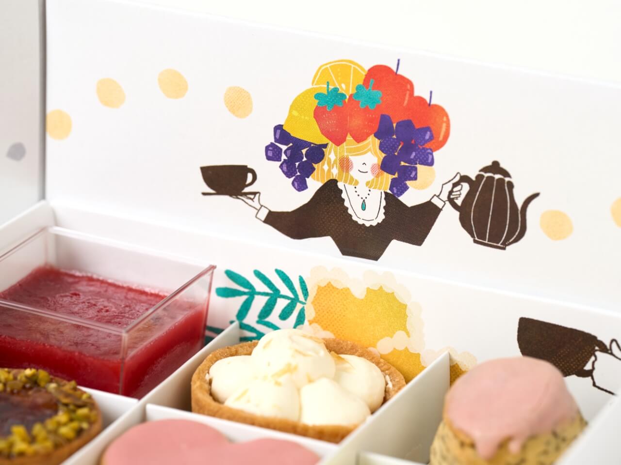 kirary couleur party お一人用アフタヌーンティーセット